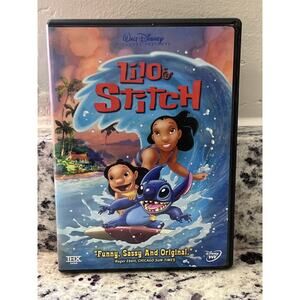 Lilo & Stitch DVD 2002 Widescreen THX Certified Deleted Scenes Dolby Digital 5.1